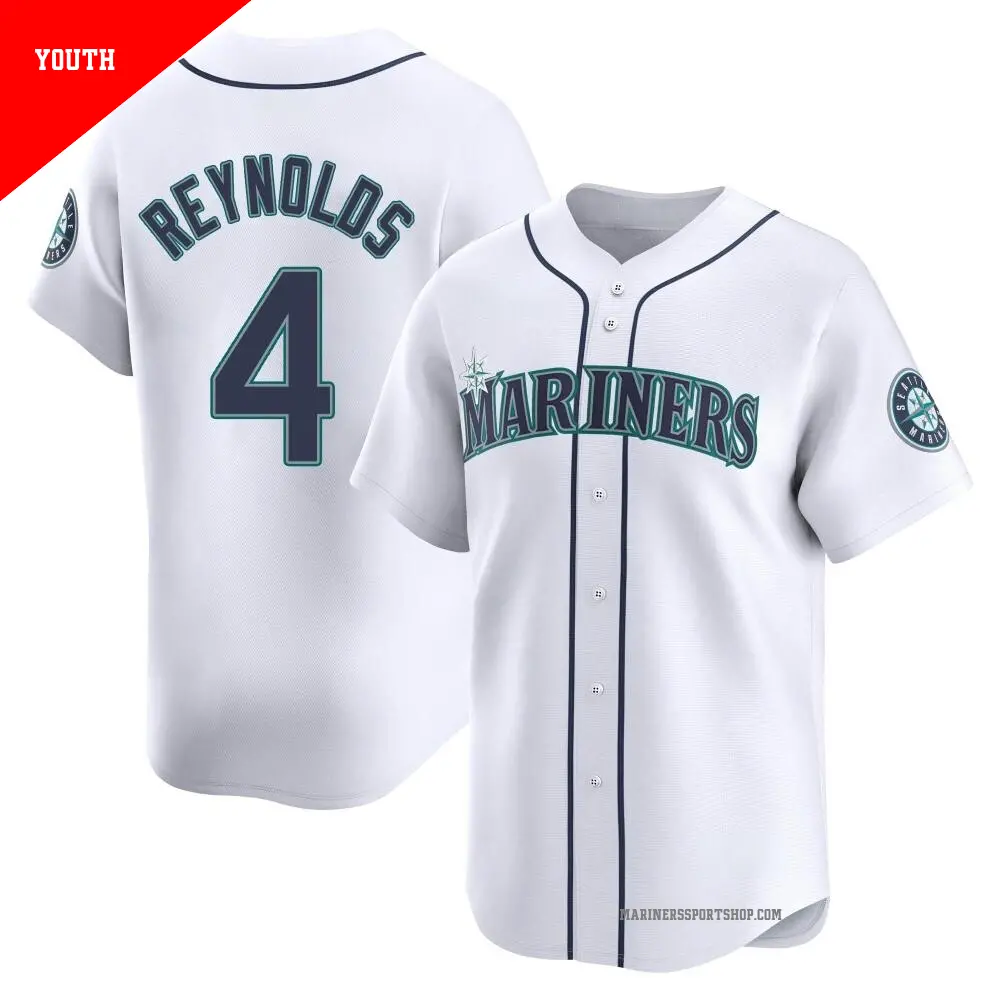 Seattle Mariners ユニフォーム ホワイト Men's Seattle Mariners Josh Naylor Nike White Home Replica